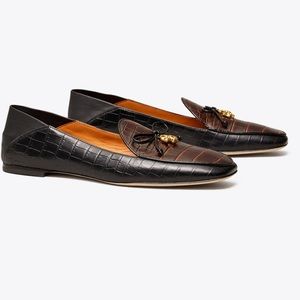 Offers Welcome!! Tory Burch Charm Loafer - Matte Croc Emboss